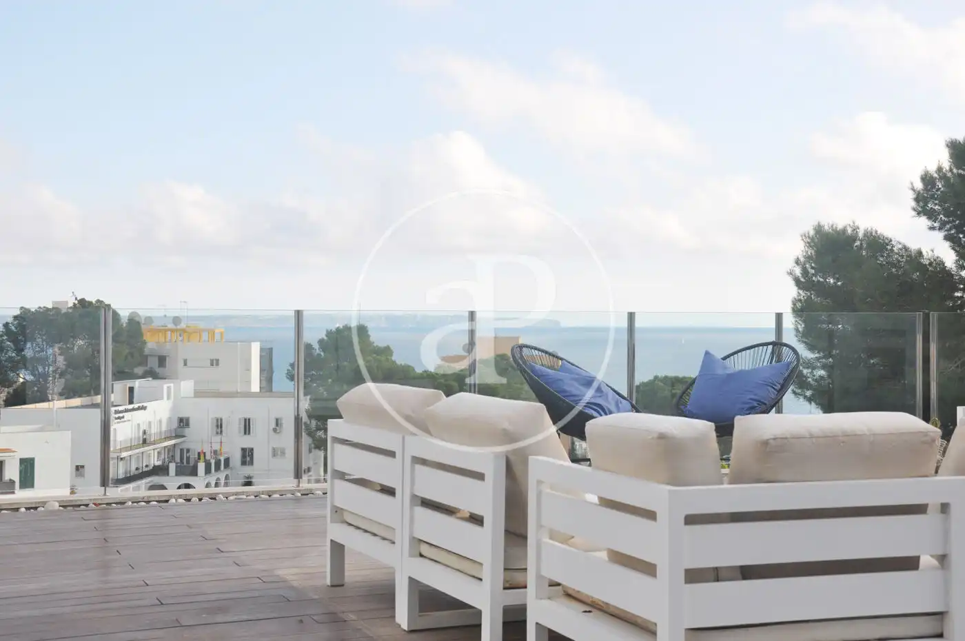 Terrace of Houses for rent in  Palma de Mallorca  with Air Conditioner, Heating and Private garden