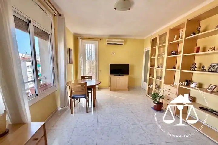 Living room of Attic for sale in Barcelona  with Air Conditioner and Terrace