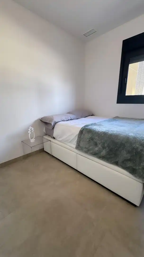 Bedroom of Apartments for rent in Benidorm  with Air Conditioner, Heating and Private garden
