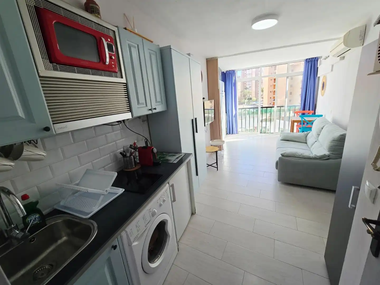 Bedroom of Study for sale in Benidorm  with Air Conditioner, Private garden and Furnished