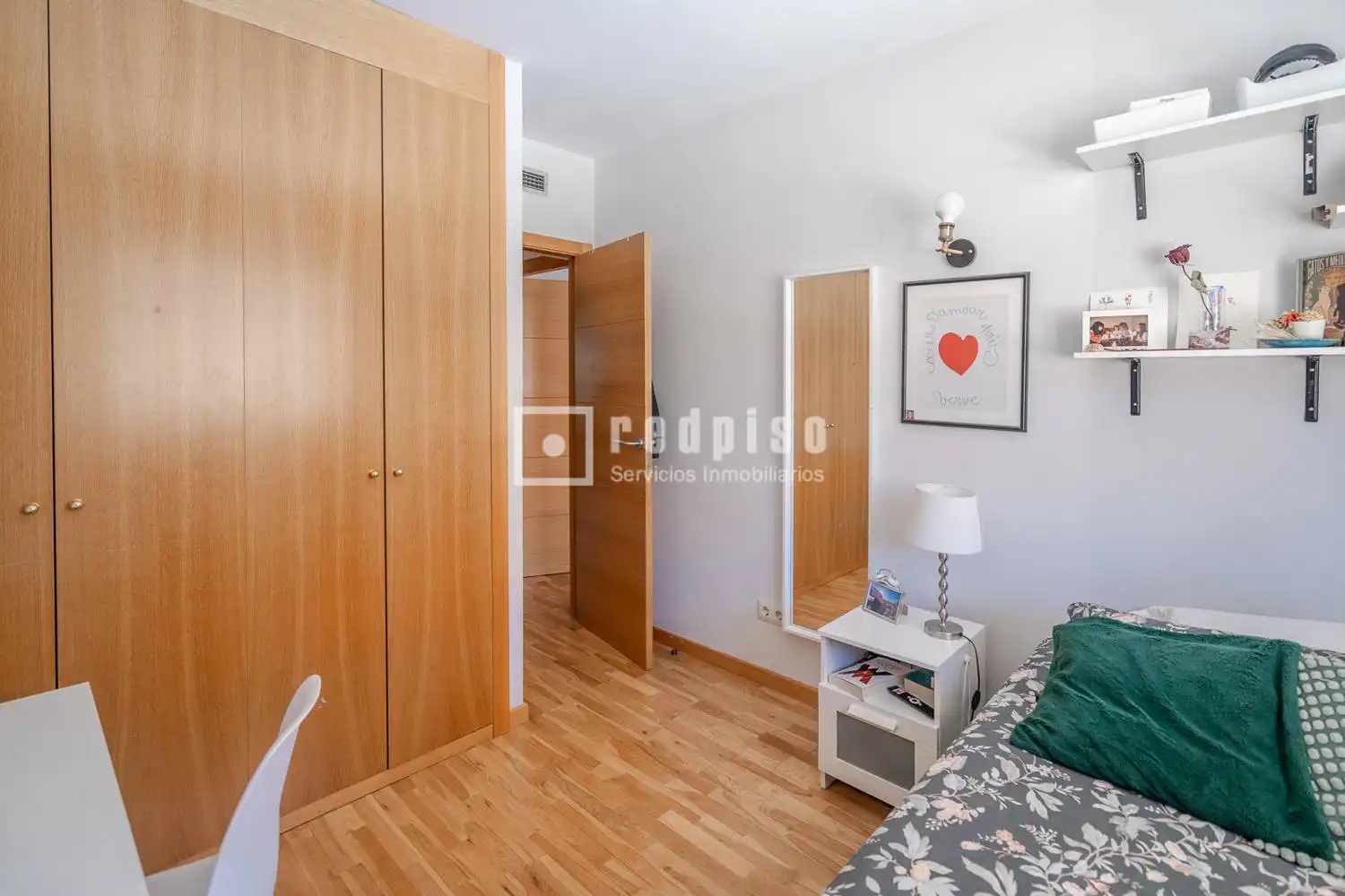 Schlafzimmer von Wohnung zum Verkauf in Arroyomolinos (Madrid) mit Klimaanlage, Heizung und Privatgarten