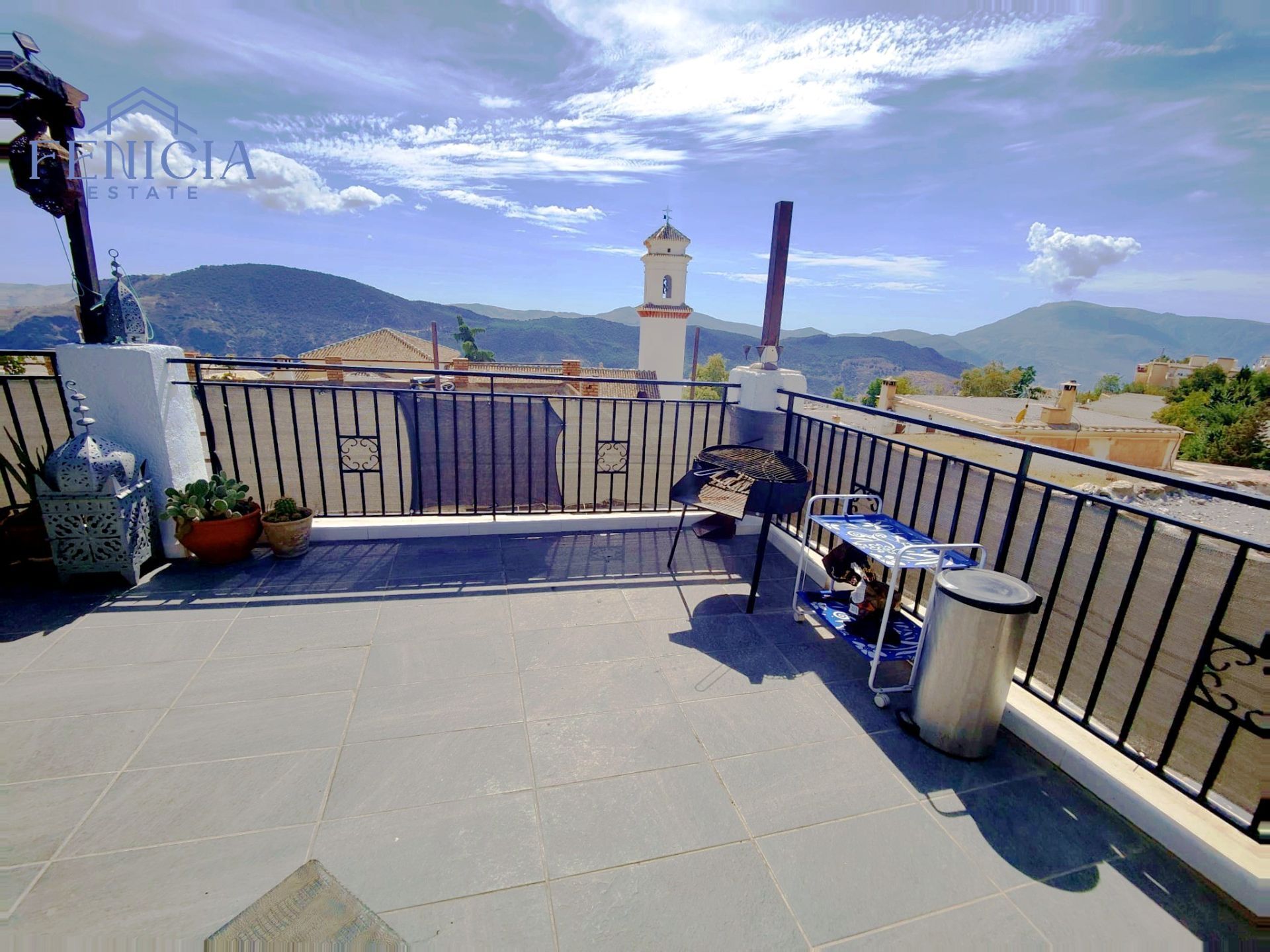 Terrace of Country house for sale in La Taha  with Heating, Terrace and Storage room