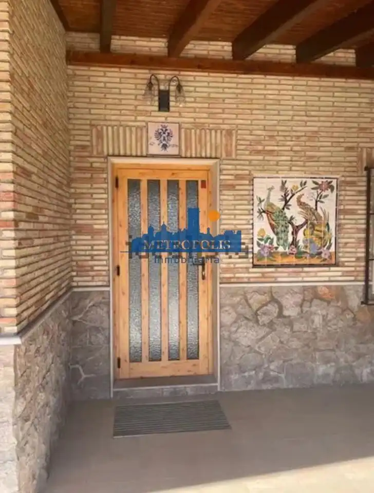Vista exterior de Casa o chalet en venta en Burriana / Borriana con Aire acondicionado, Jardín privado y Terraza