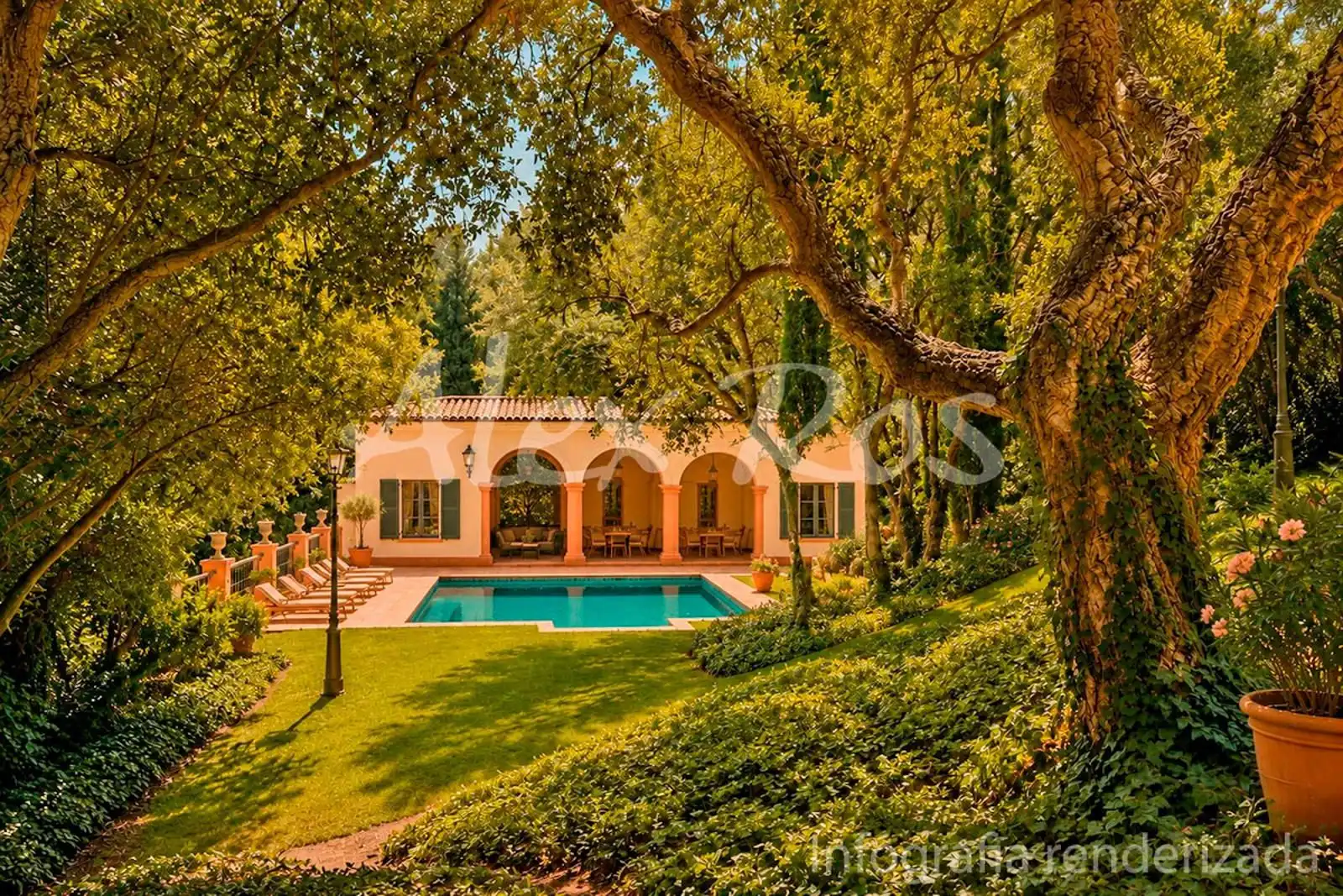 Jardín de Casa o chalet en venta en Begur con Piscina