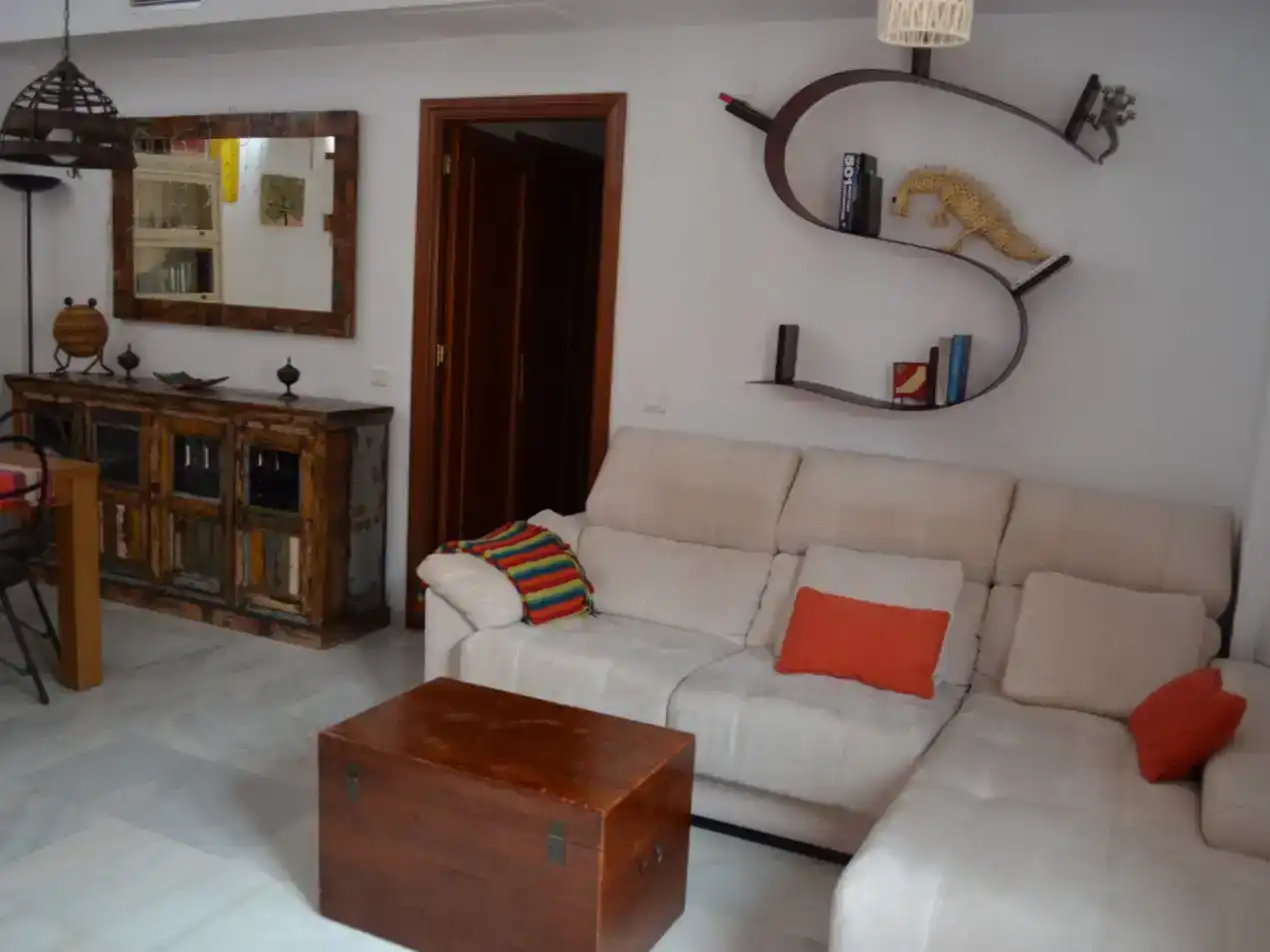 Sala de estar de Piso de alquiler en Sevilla con Aire acondicionado