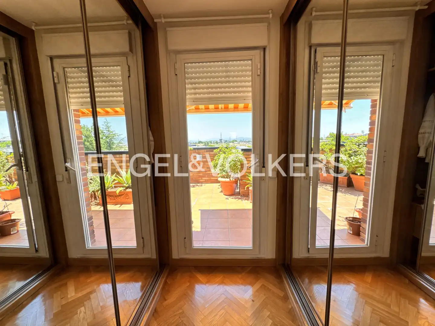 Terraza de Ático de alquiler en Majadahonda con Aire acondicionado, Calefacción y Jardín privado