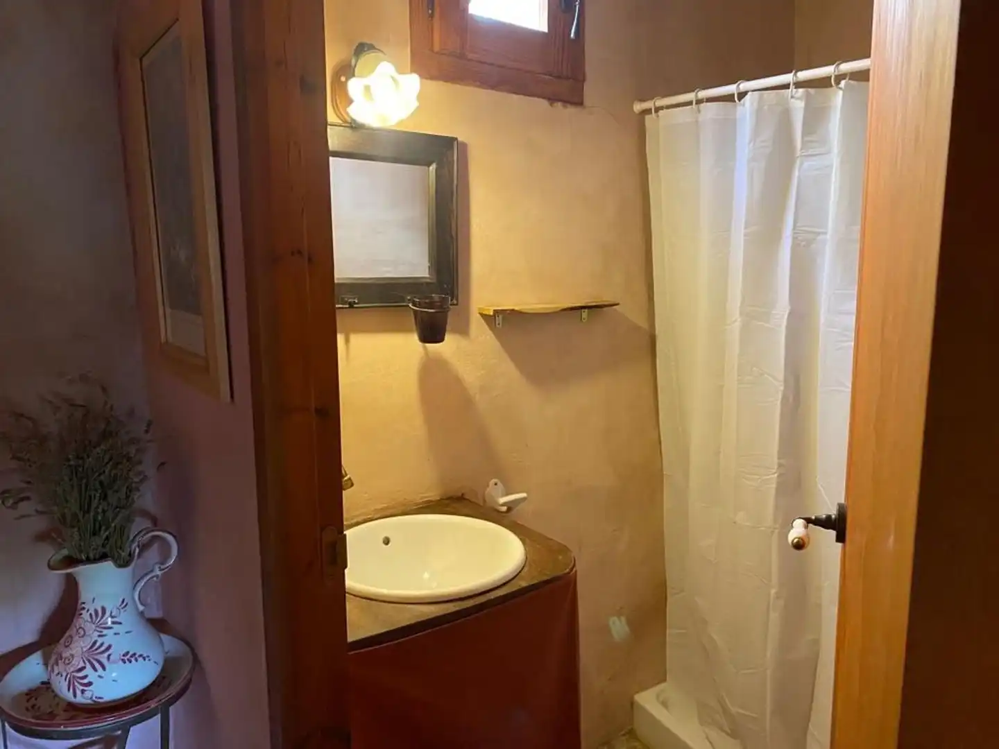 Baño de Finca rústica en venta en Morella con Jardín privado, Terraza y Trastero
