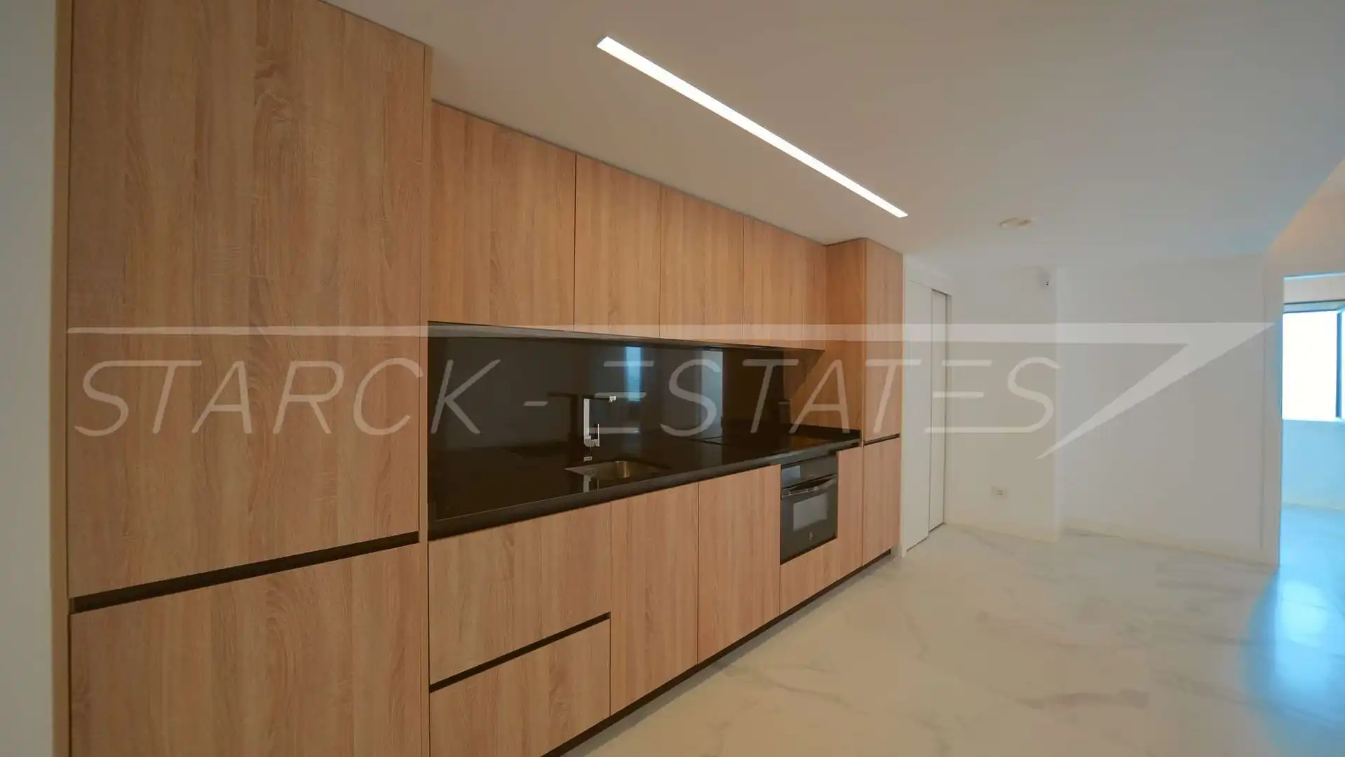 Cuina de Apartament en venda en Orihuela amb Aire condicionat, Jardí privat i Piscina