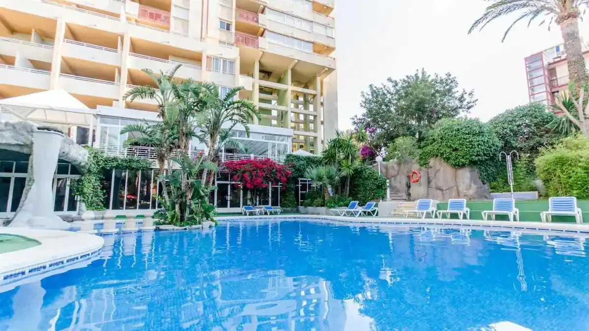 Schwimmbecken von Wohnungen zur Miete in Benidorm mit Klimaanlage, Möbliert und Gemeinschaftspool