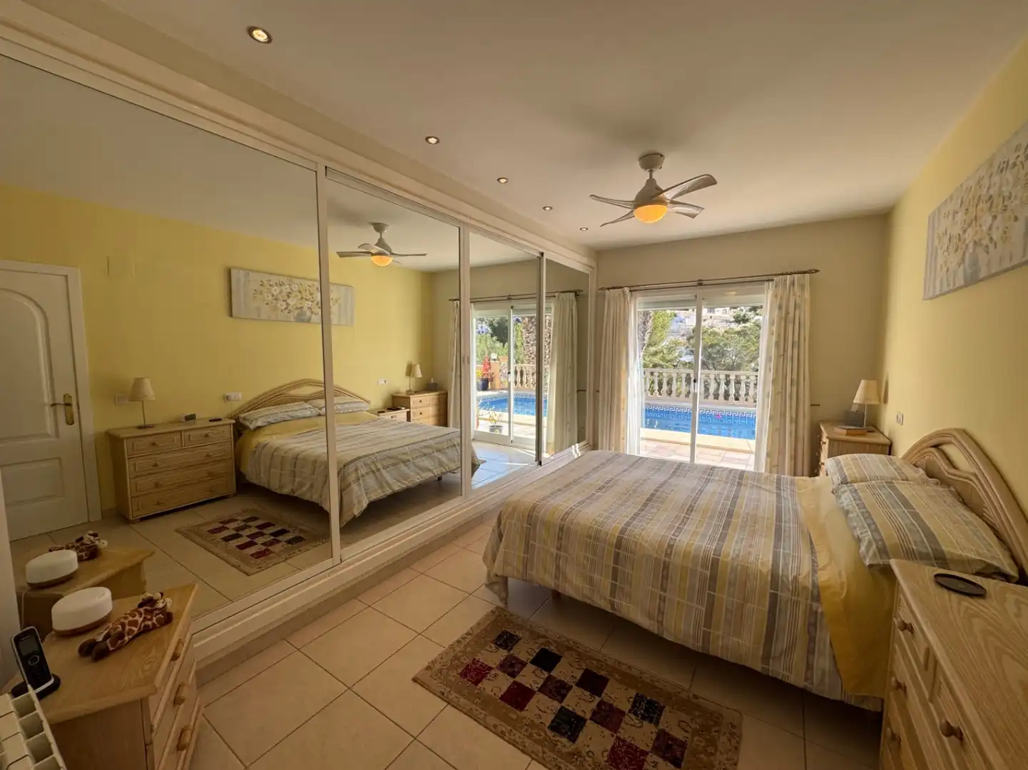 Bedroom of Houses for sale in Benissa  with Air Conditioner, Heating and Private garden