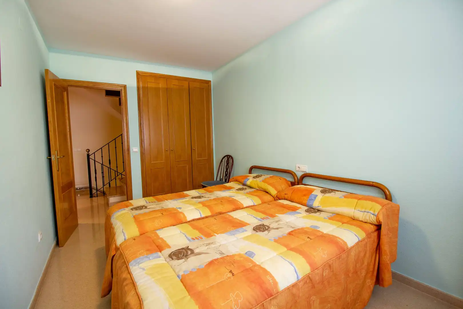 Dormitori de Casa adosada en venda en Sagunto / Sagunt amb Aire condicionat, Calefacció i Terrassa