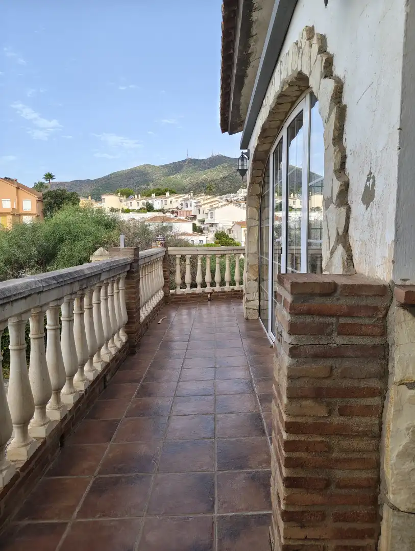 Terrassa de Casa o xalet en venda en Benalmádena amb Aire condicionat, Calefacció i Jardí privat