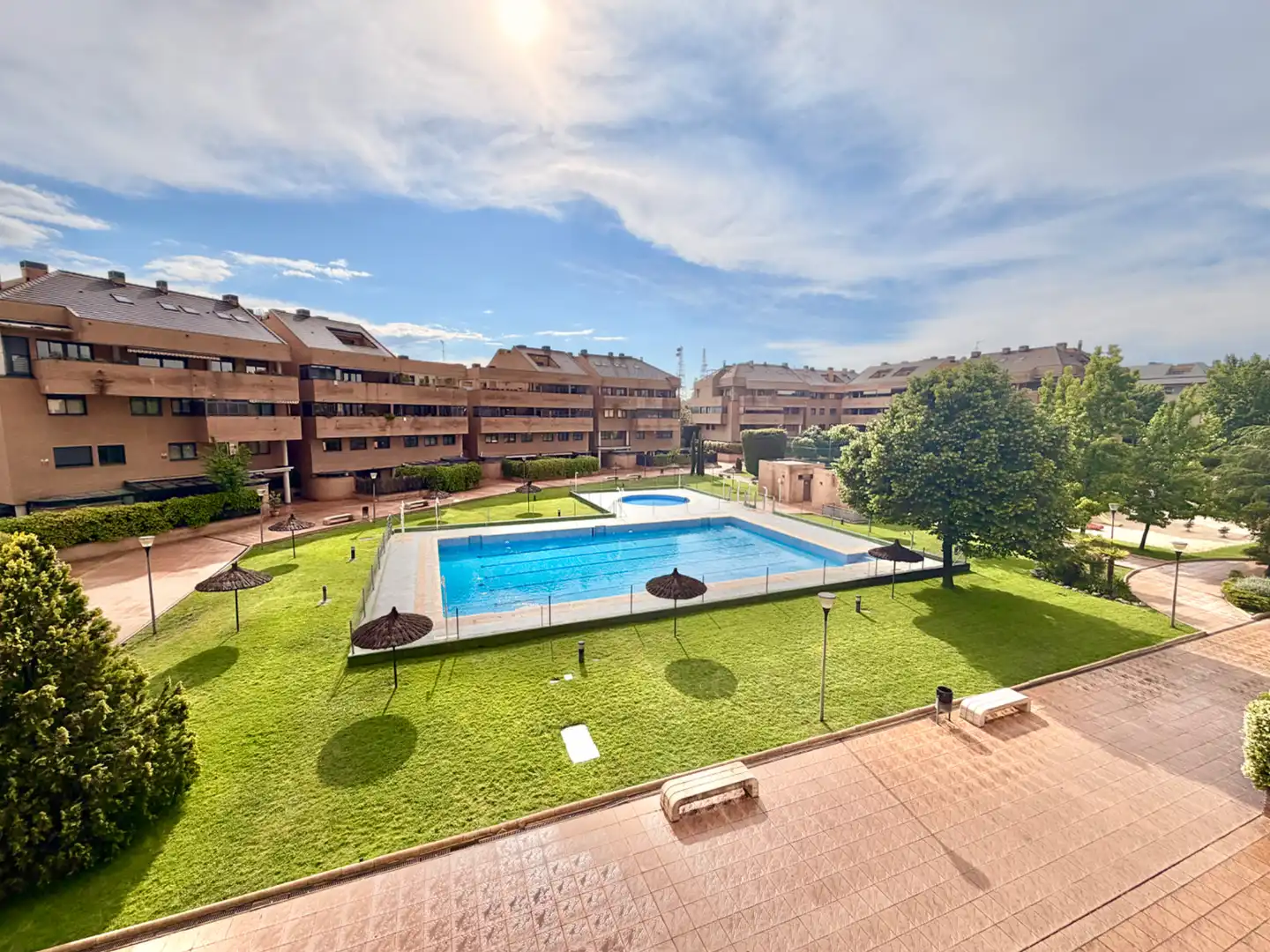 Piscina de Pis de lloguer en Pozuelo de Alarcón amb Aire condicionat, Calefacció i Forn