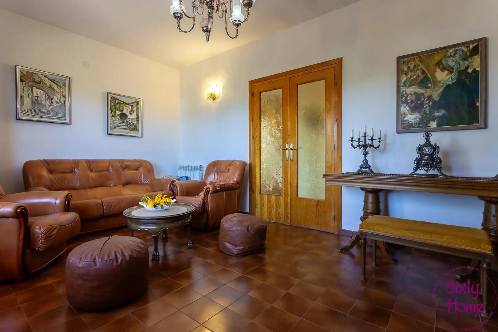 Sala de estar de Casa o chalet en venta en Angüés con Jardín privado, Terraza y Trastero