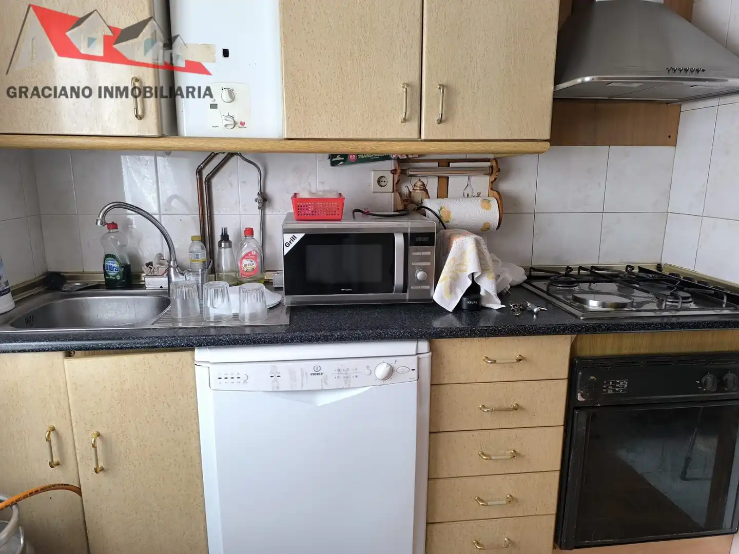 Cocina de Piso en venta en Albacete con Calefacción, Amueblado y Balcón