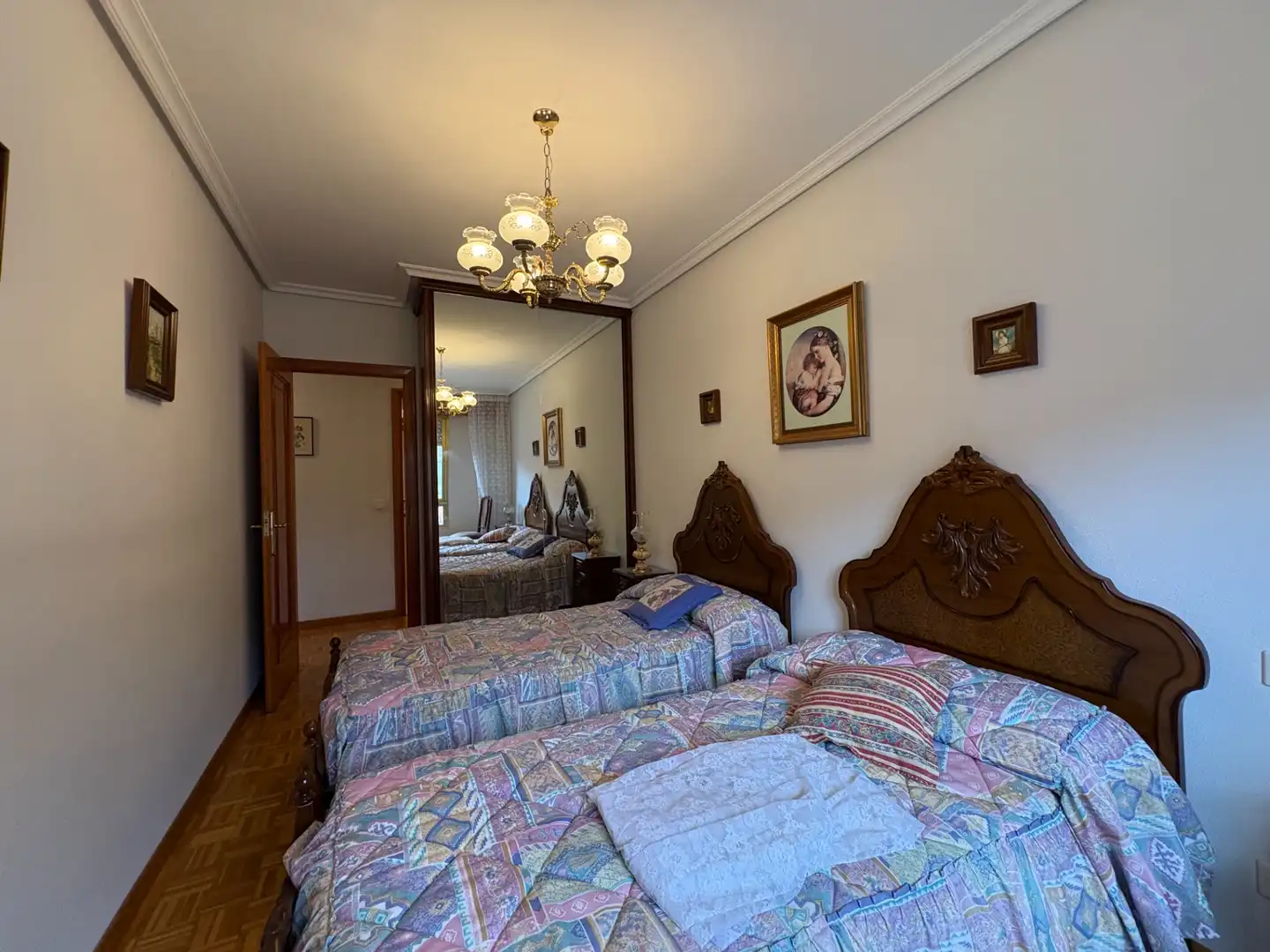 Bedroom of Apartments for sale in Arnedillo  with Heating, Parquet flooring and Terrace
