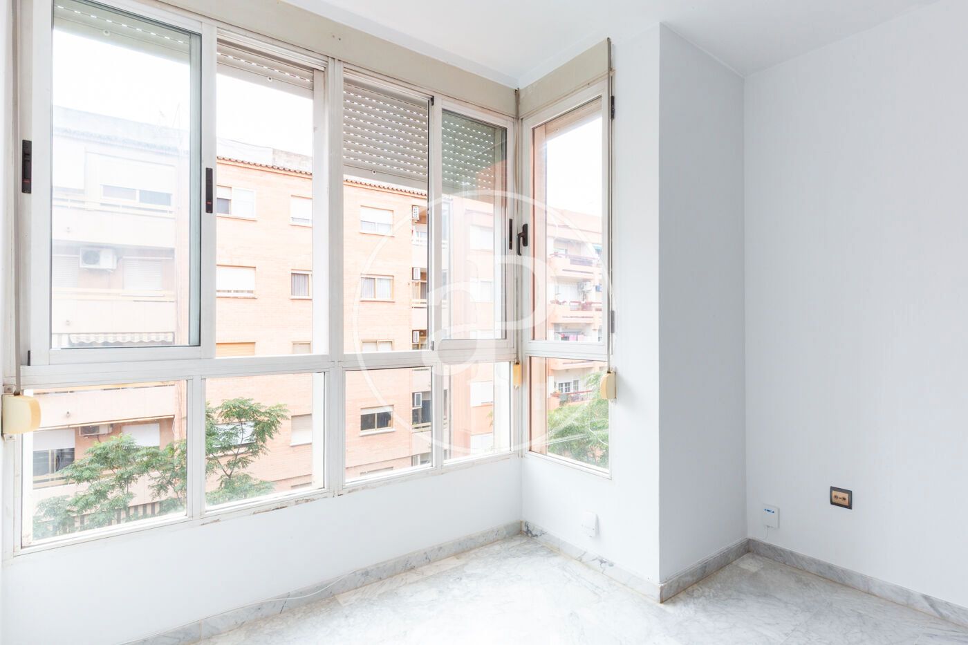 Bedroom of Flat to rent in  Valencia Capital  with Air Conditioner, Heating and Balcony