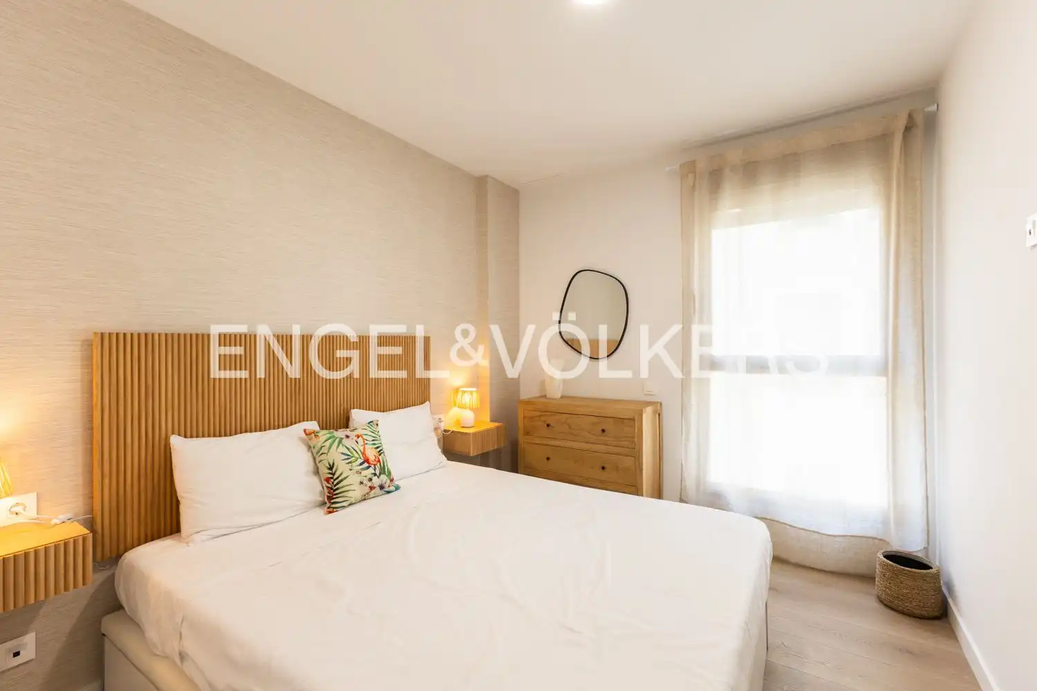 Bedroom of Flat for rent in El Puig de Santa Maria  with Air Conditioner, Heating and Private garden