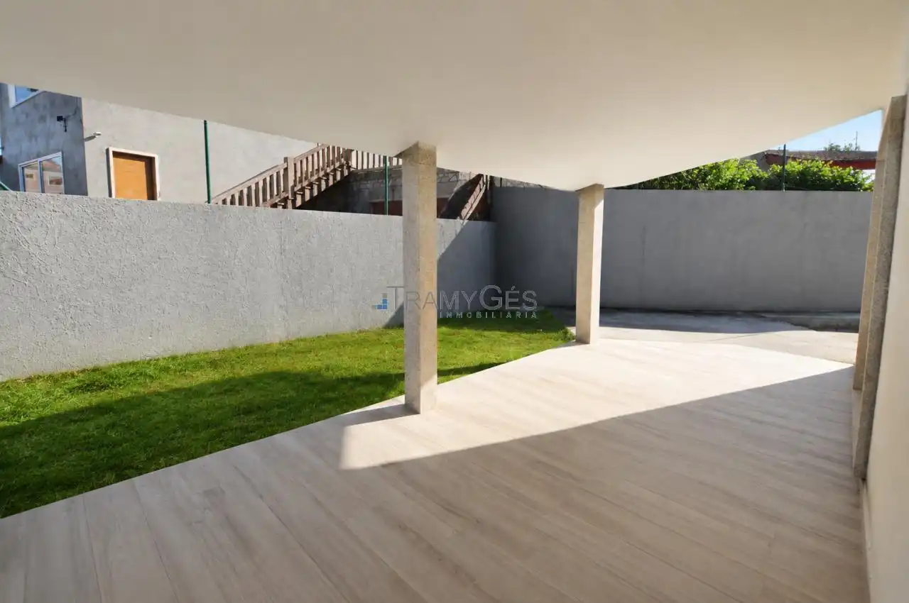 Terraza de Casa o chalet en venta en A Guarda   con Calefacción, Jardín privado y Terraza