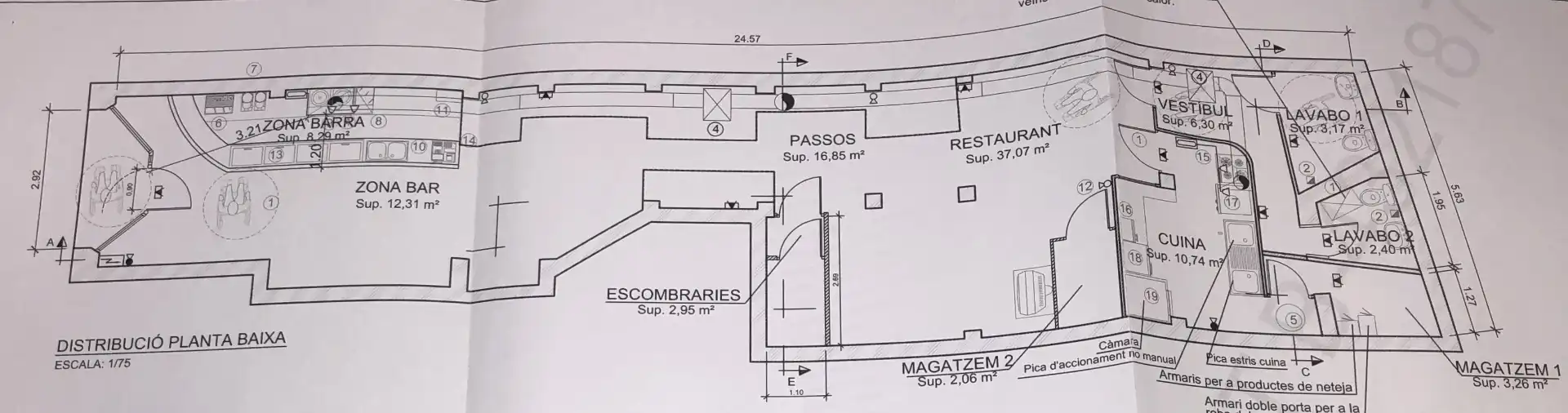 Commercial properties for transfer in Sants-Badal