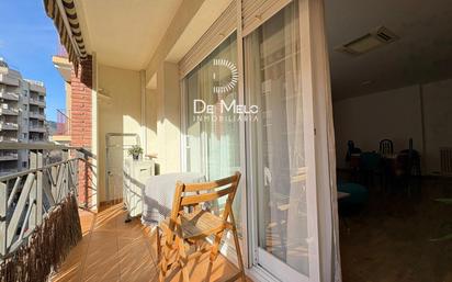 Balcony of Flat for sale in  Barcelona Capital  with Air Conditioner, Heating and Parquet flooring