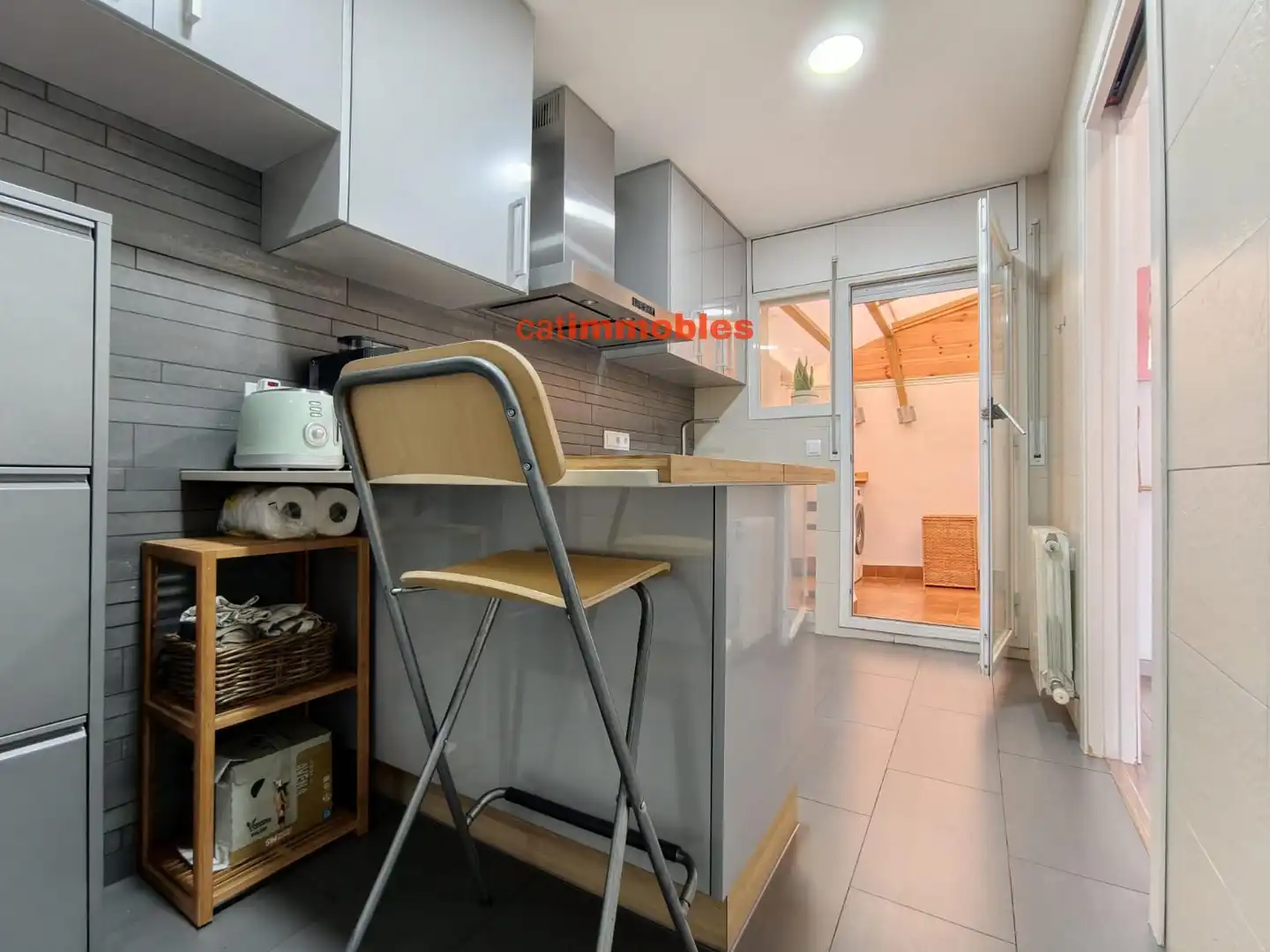 Kitchen of Duplexes for sale in Sant Cugat del Vallès  with Air Conditioner, Heating and Terrace