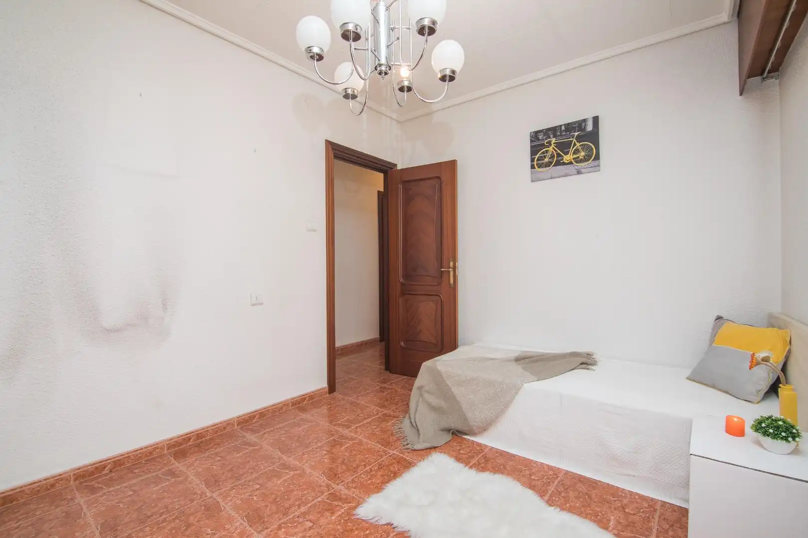 Bedroom of Flat for sale in Aspe  with Balcony