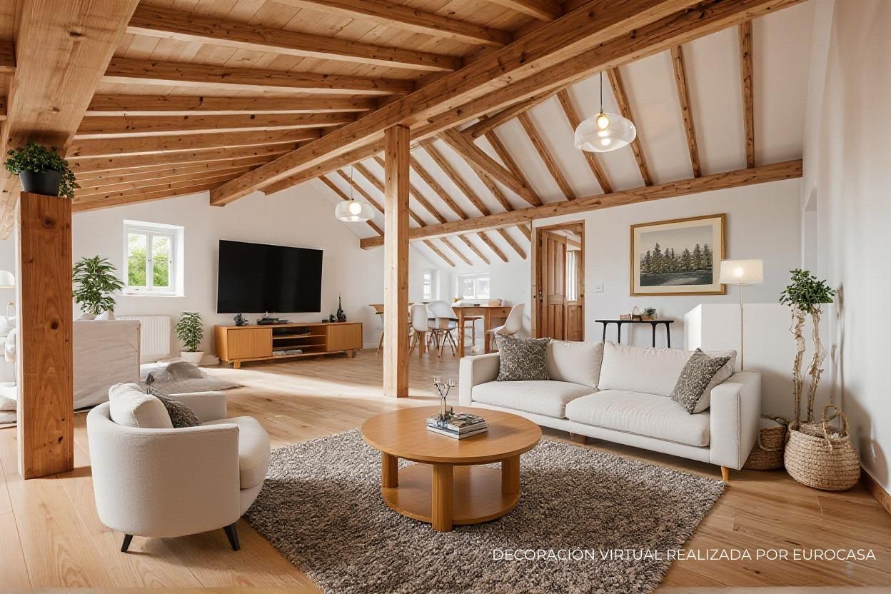 Sala de estar de Casa o chalet en venta en Santander con Calefacción