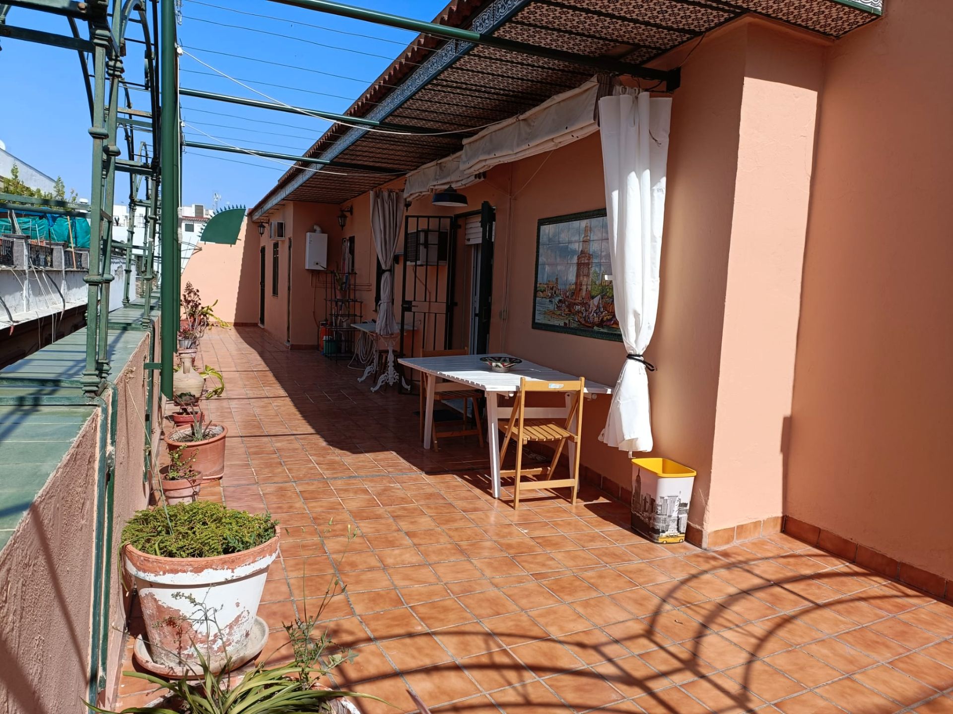 Terrace of Attic to rent in  Sevilla Capital  with Air Conditioner, Heating and Terrace