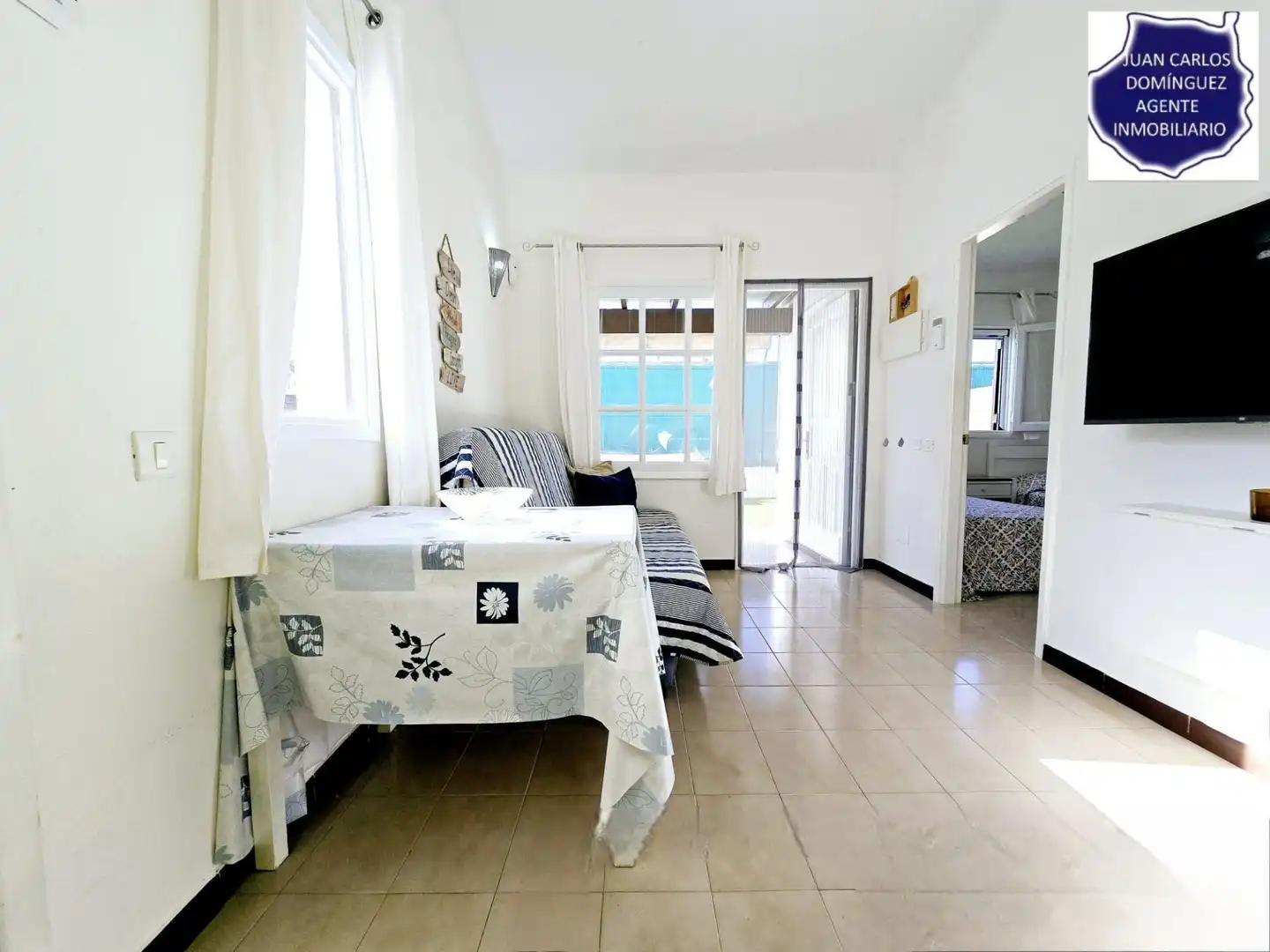 Wohnzimmer von Haus oder Chalet zur Miete in San Bartolomé de Tirajana mit Privatgarten, Terrasse und Möbliert