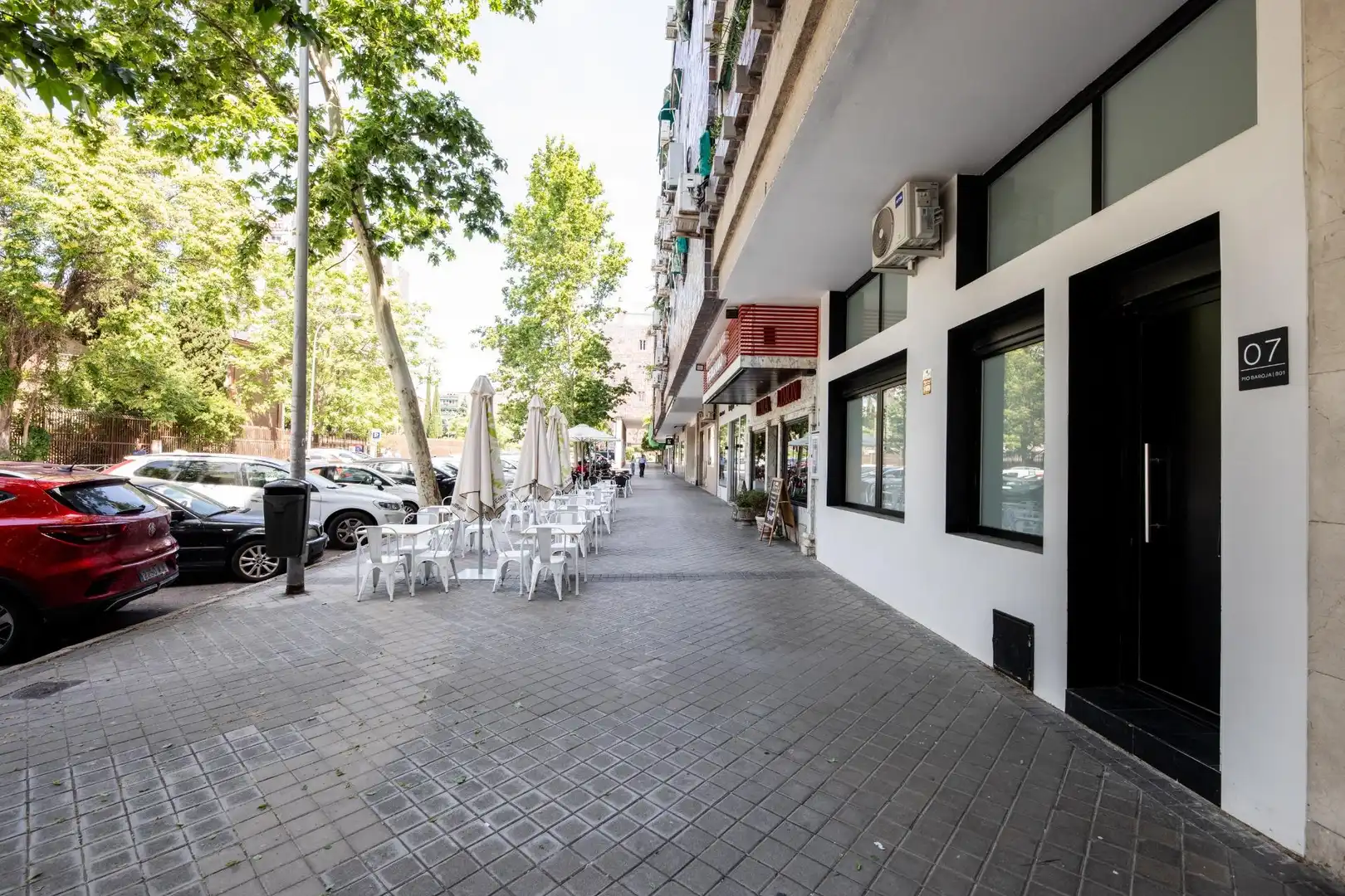 Terraza de Estudio de alquiler en Madrid con Amueblado y Alarma