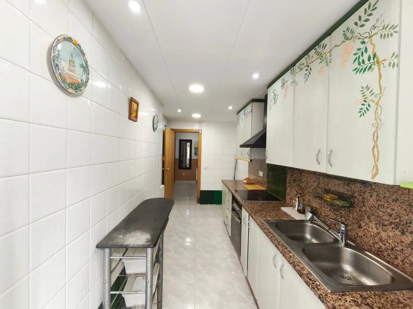 Cocina de Piso en venta en Lloret de Mar con Calefacción, Jardín privado y Terraza