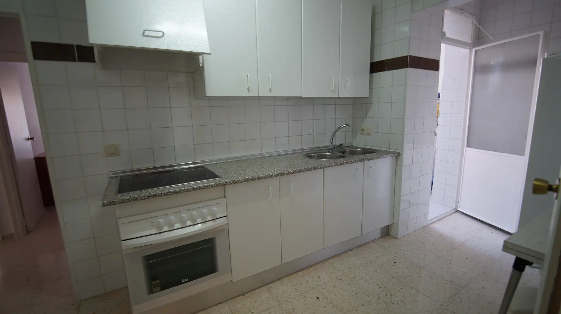 Cocina de Piso de alquiler en Badajoz con Amueblado, Horno y Lavadora