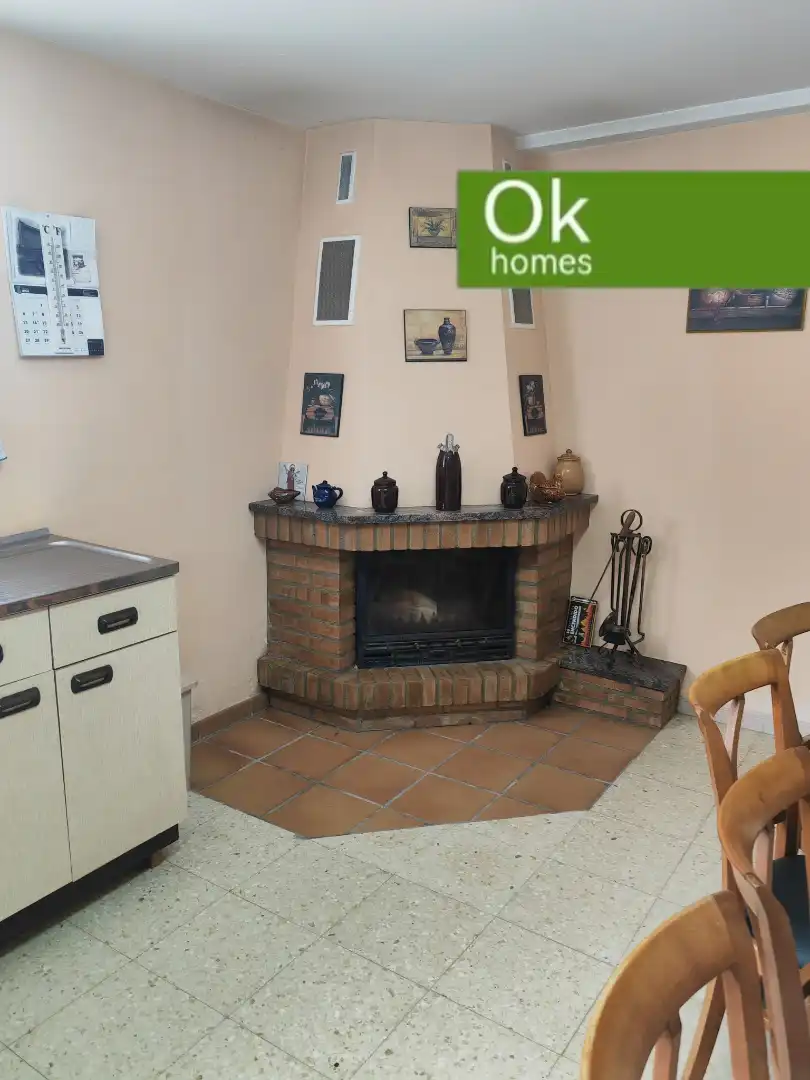 Cocina de Casa o chalet en venta en Mesía con Calefacción, Jardín privado y Parquet