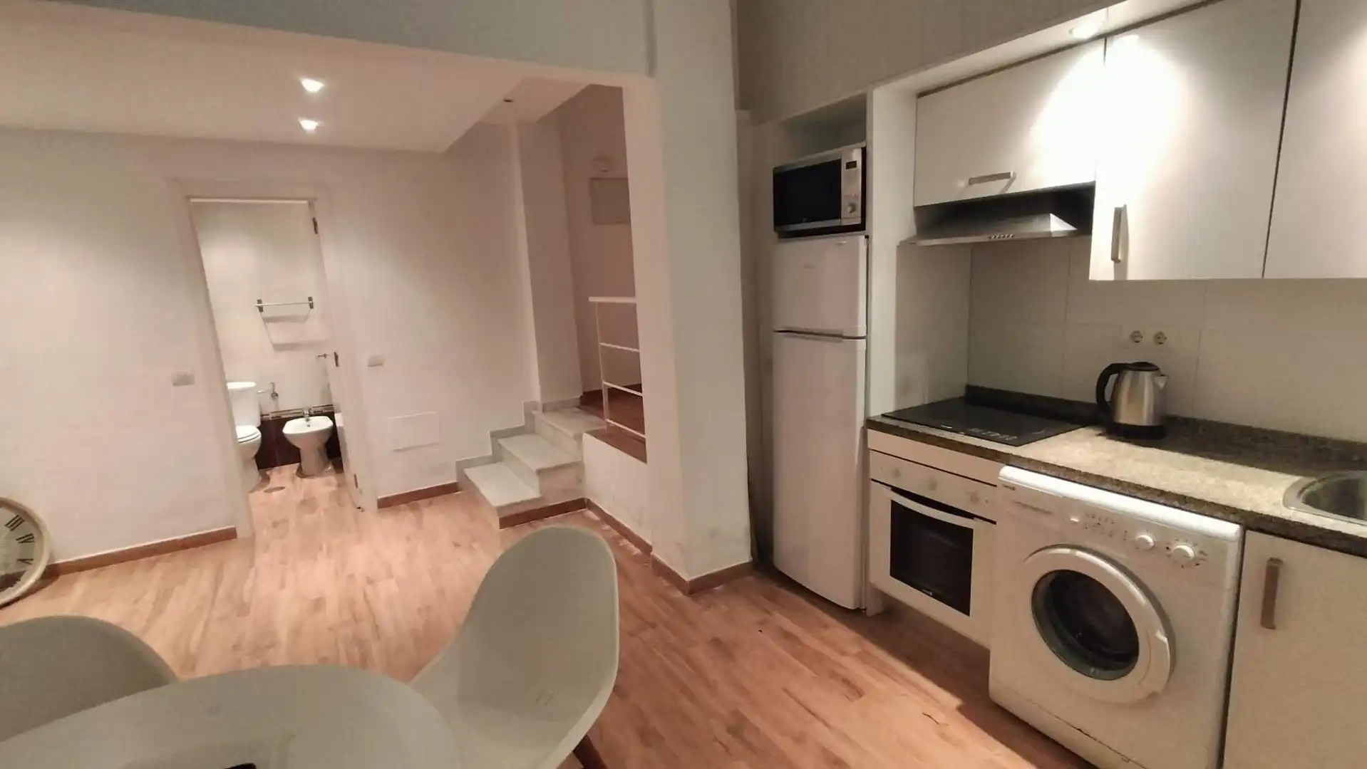 Küche von Wohnung zur Miete in Málaga mit Klimaanlage, Heizung und Möbliert