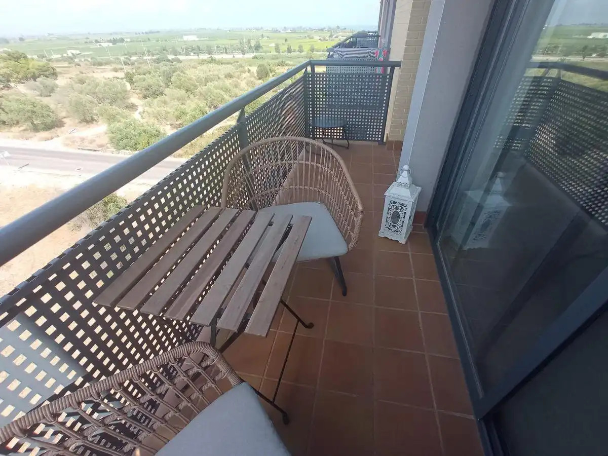 Balcony of Flat for sale in La Ràpita  with Terrace, Balcony and Community pool