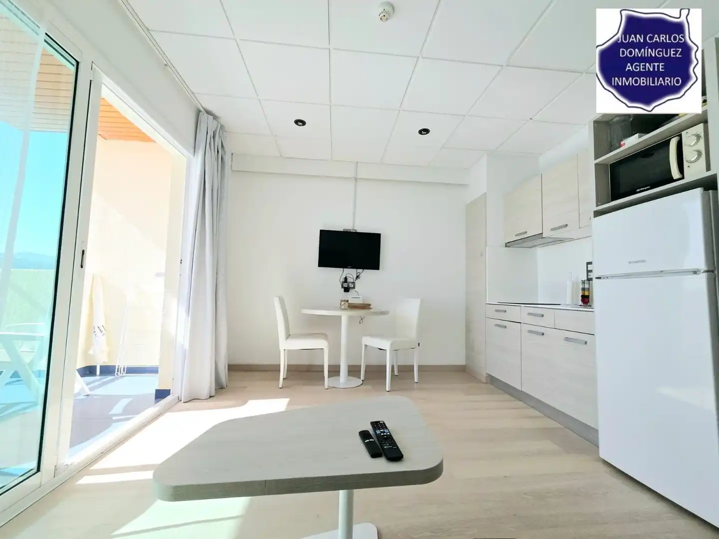 Sala de estar de Apartamento de alquiler en Mogán con Aire acondicionado, Terraza y Amueblado
