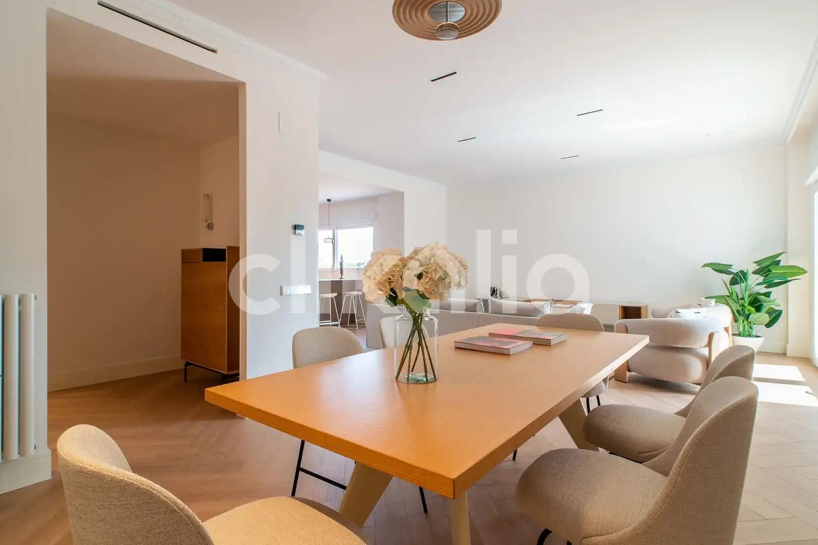 Sala d'estar de Pis en venda en Madrid amb Aire condicionat, Calefacció i Terrassa