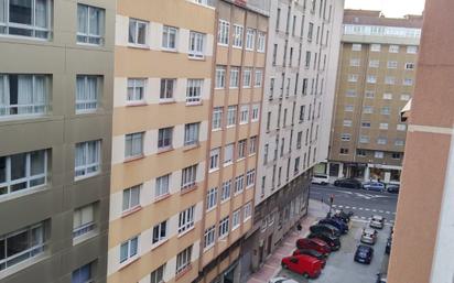 Parking of Flat for sale in A Coruña Capital   with Heating, Parquet flooring and Terrace