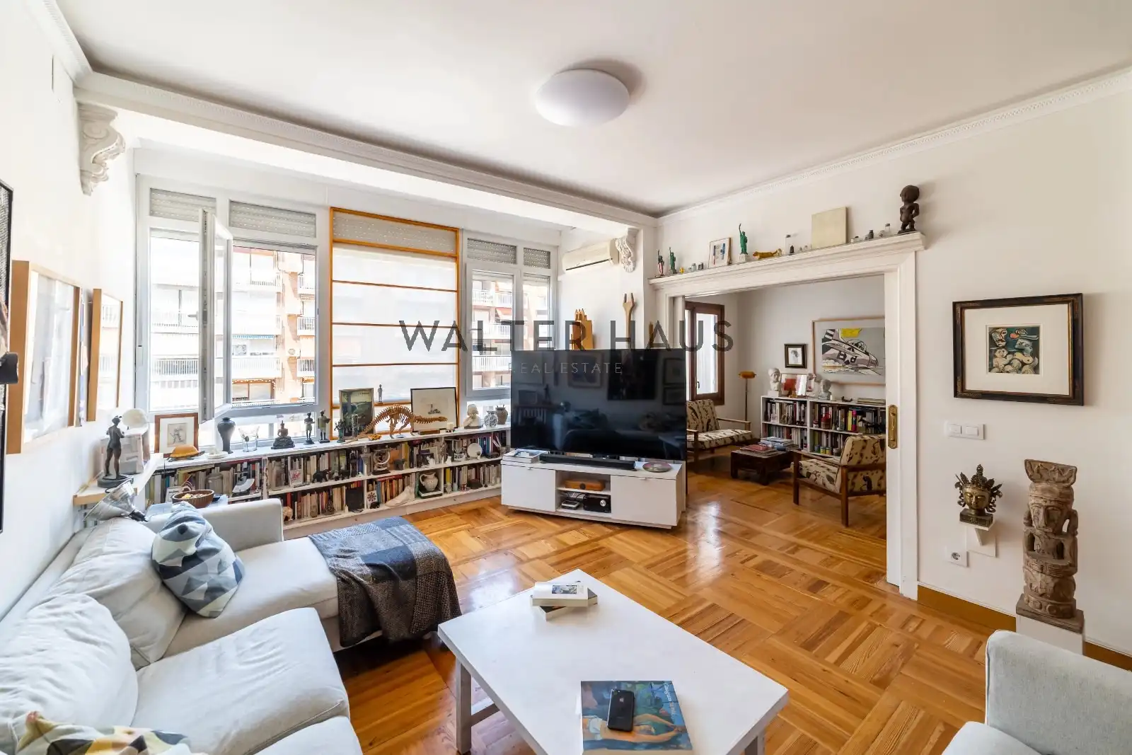 Sala de estar de Piso en venta en Madrid con Aire acondicionado, Calefacción y Terraza