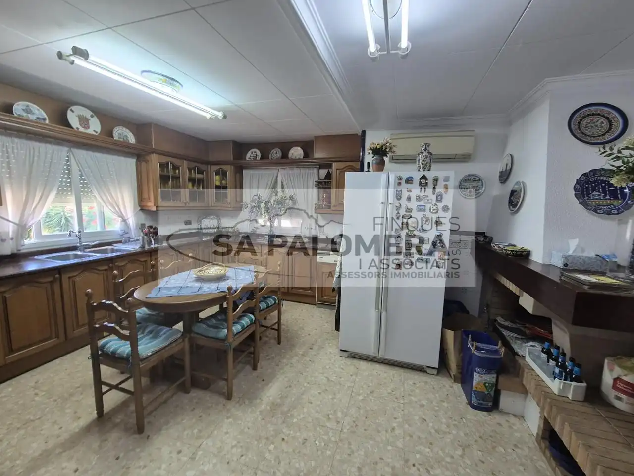Cocina de Casa o chalet en venta en Blanes con Aire acondicionado, Jardín privado y Terraza