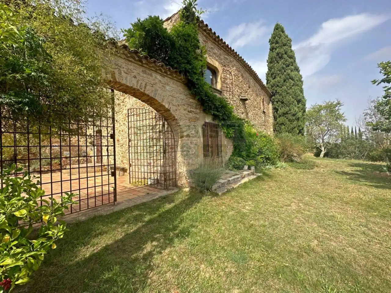 Vista exterior de Finca rústica en venta en Quart con Jardín privado