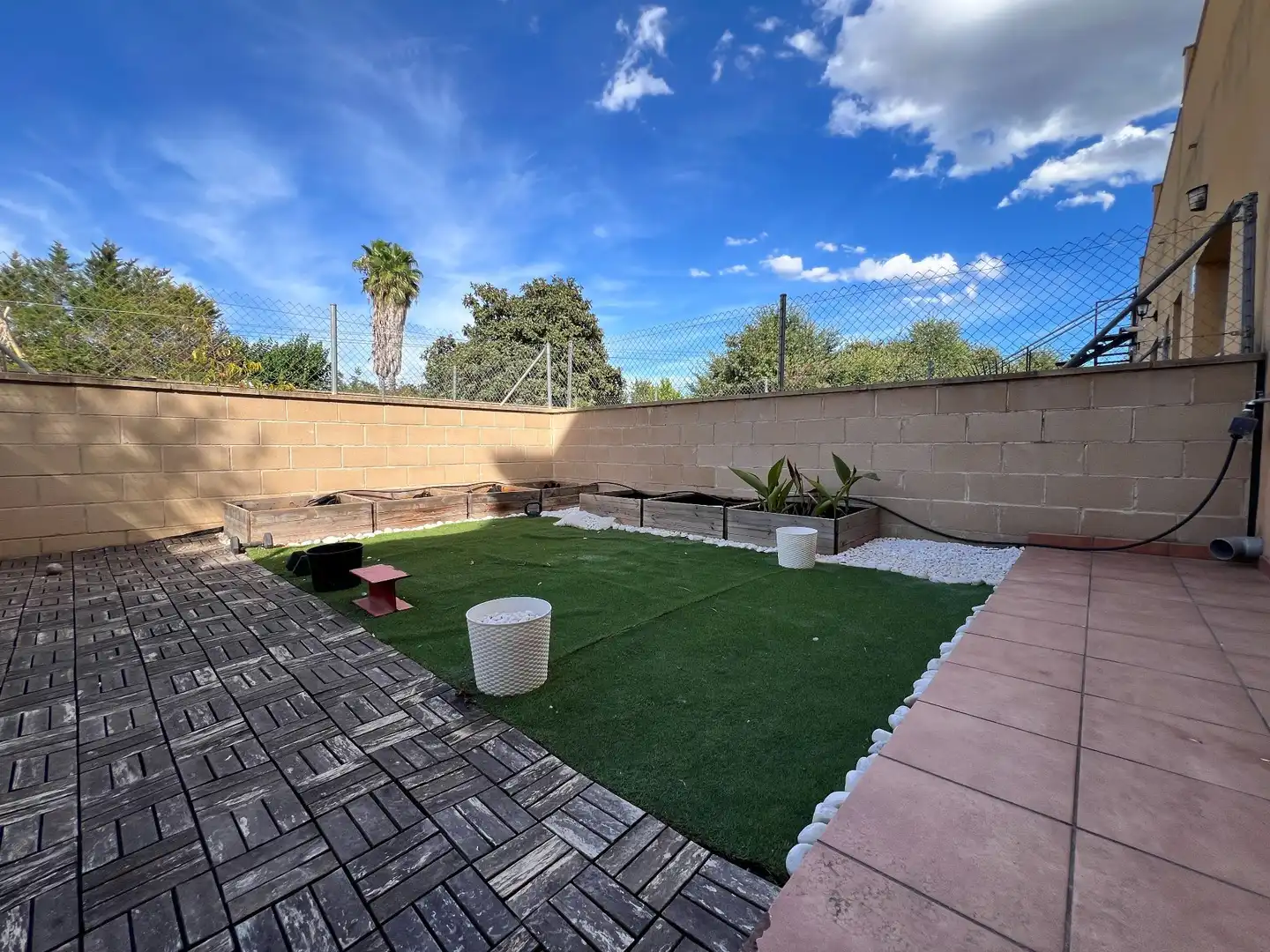 Jardín de Casa adosada en venta en Nulles con Aire acondicionado, Calefacción y Jardín privado