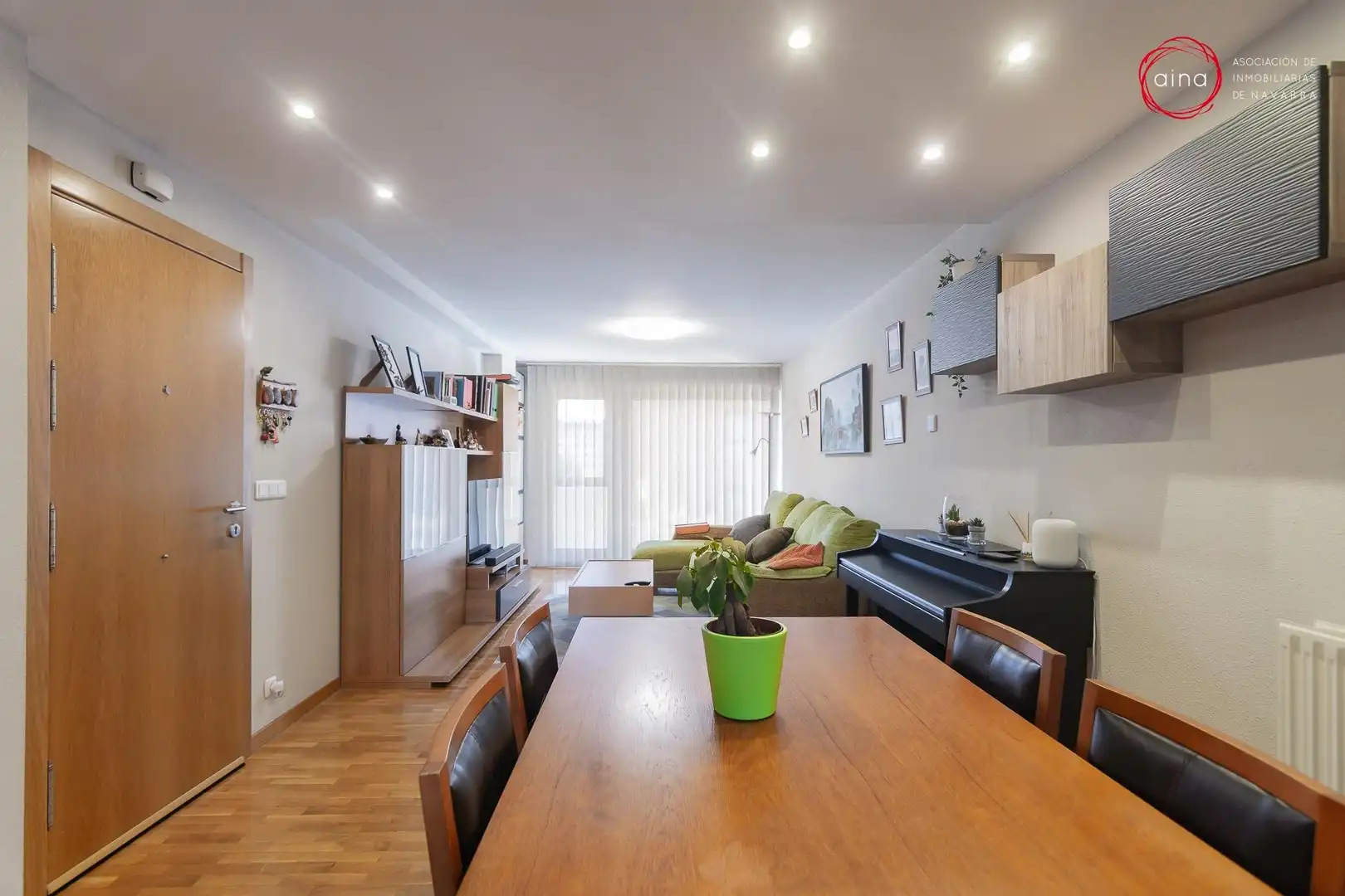 Sala de estar de Piso en venta en Berrioplano / Berriobeiti con Calefacción y Trastero