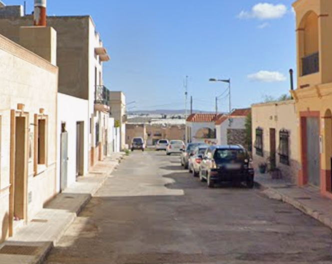 Vista exterior de Casa adosada en venta en Níjar