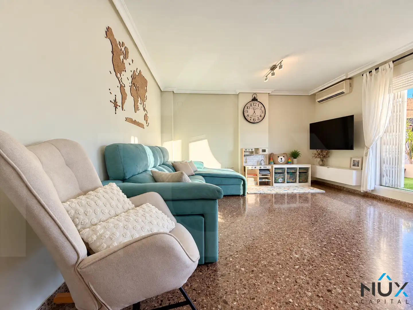 Sala de estar de Piso en venta en Casas Verdes - Ermita