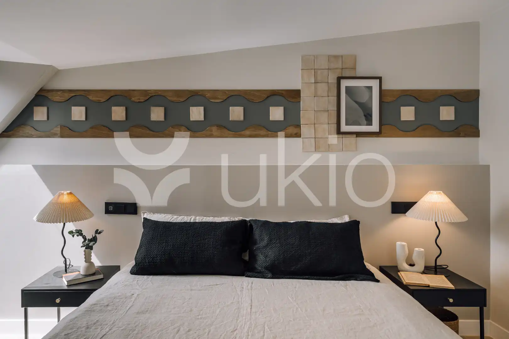Habitación de Apartamento de alquiler en Madrid con Aire acondicionado, Calefacción y Amueblado