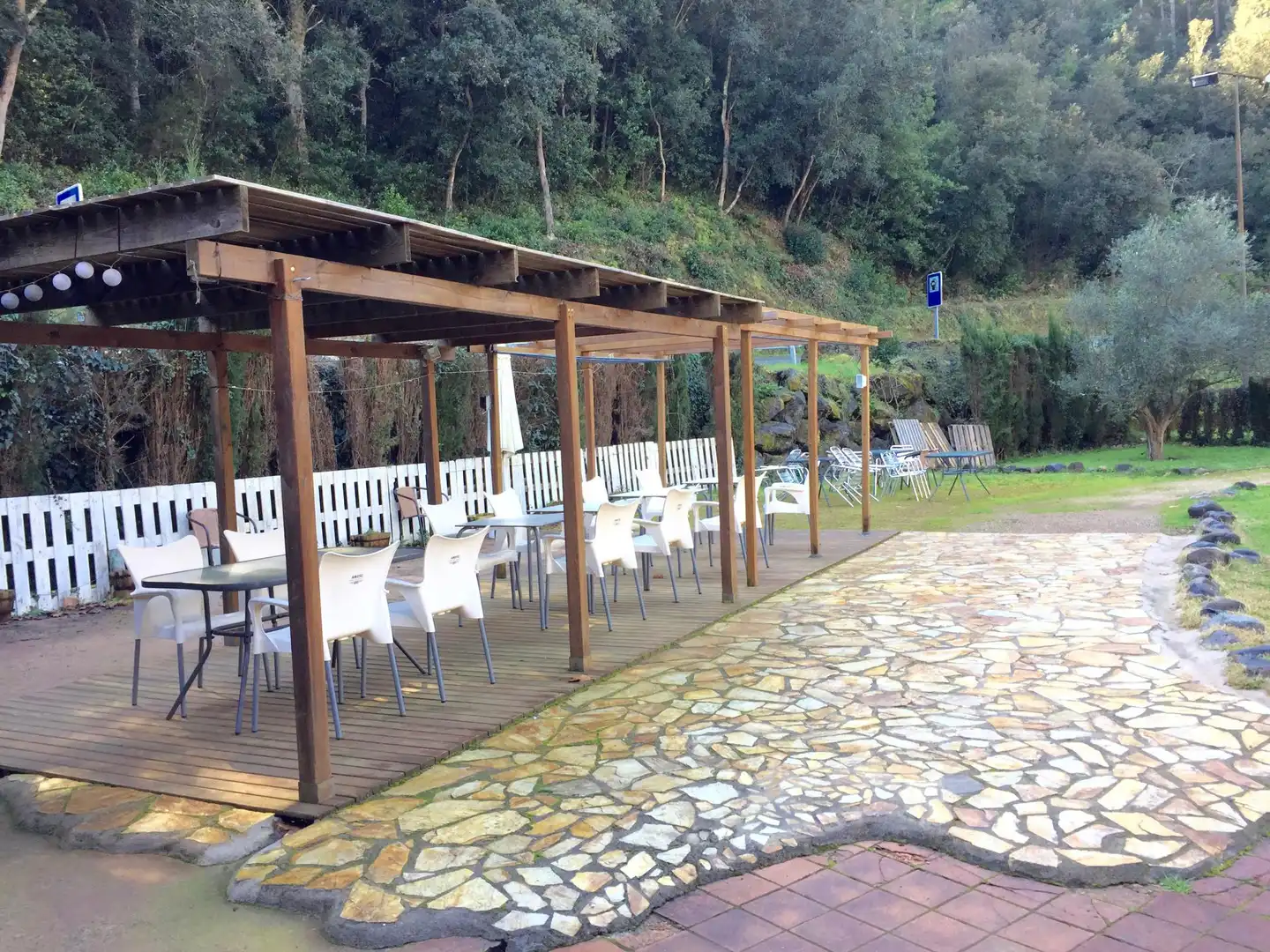 Terrassa de Local en venda en Sant Iscle de Vallalta