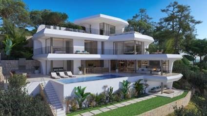 Vista exterior de Casa o xalet en venda en Altea
