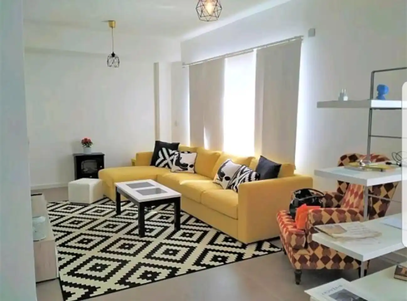 Wohnzimmer von Wohnung zur Miete in Retiro
